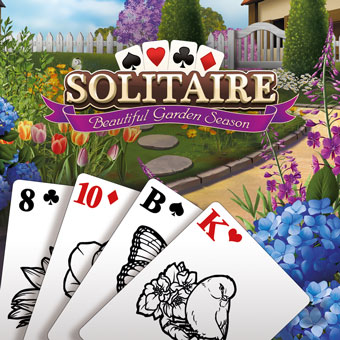 Solitaire Beautiful Garden Season German-MiLa