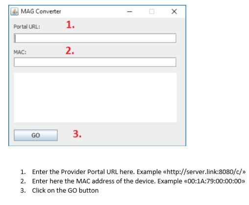 mac address to m3u converter online