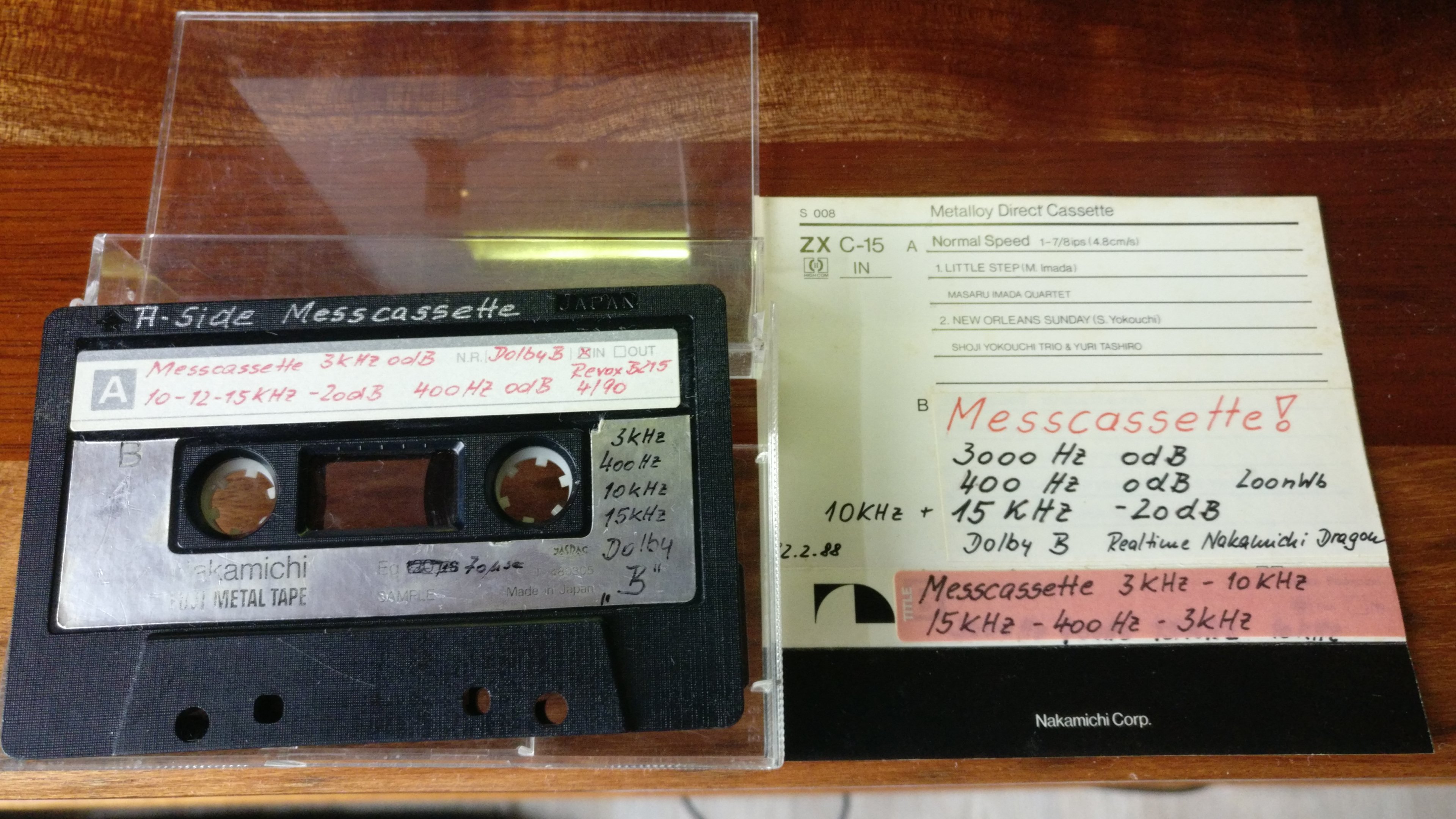 Test and Calibration Cassettes Audiokarma Home Audio Stereo