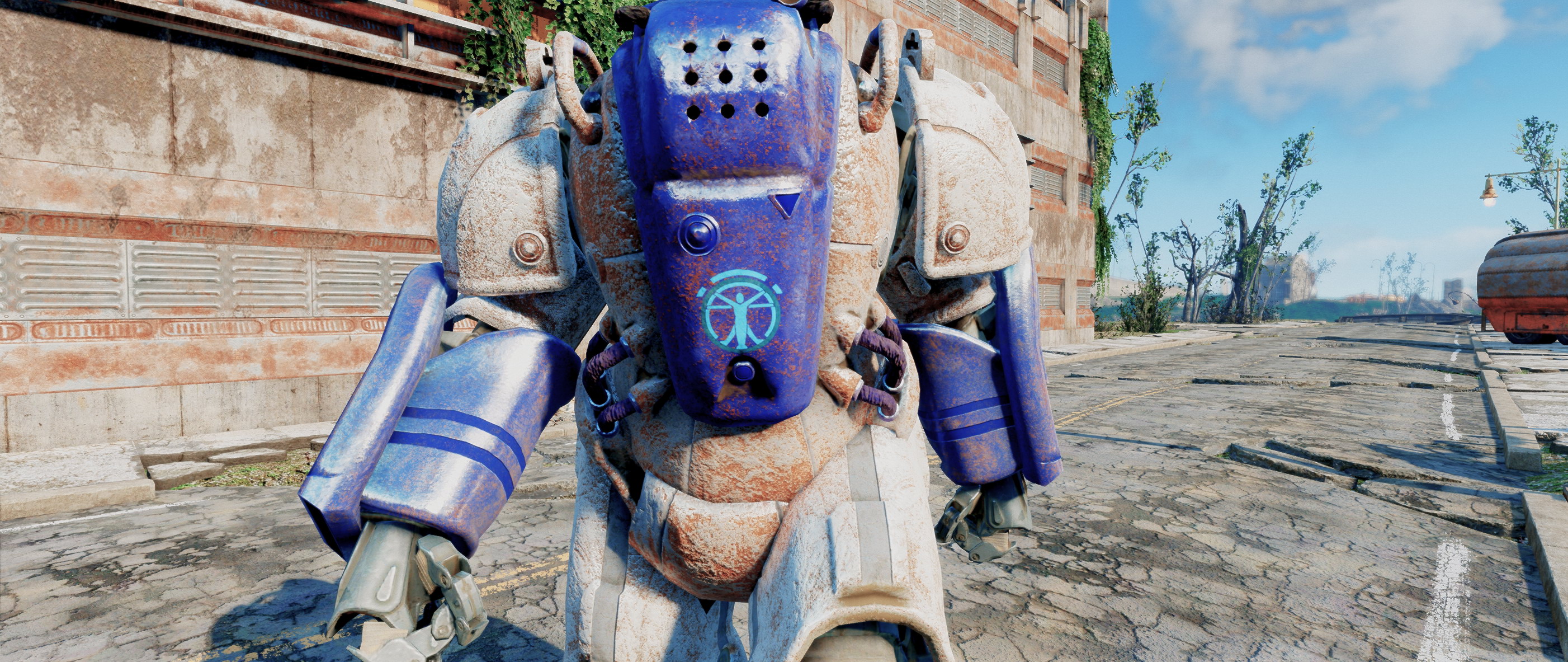 fallout 4 institute power armor paint
