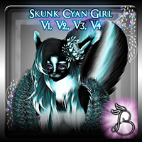 Skunk Cyan Girl V1 