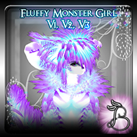 Fluffy Monster Girl V1