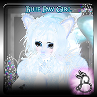 Blue Paw Girl