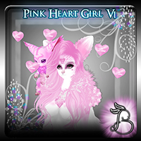 Pink Heart Girl V1