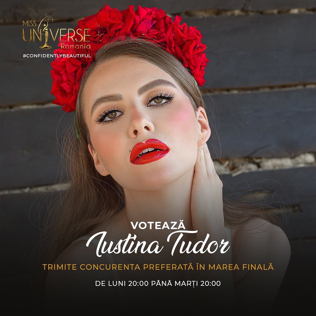 candidataas a miss universe romania 2020. final: ? 3m9taneh