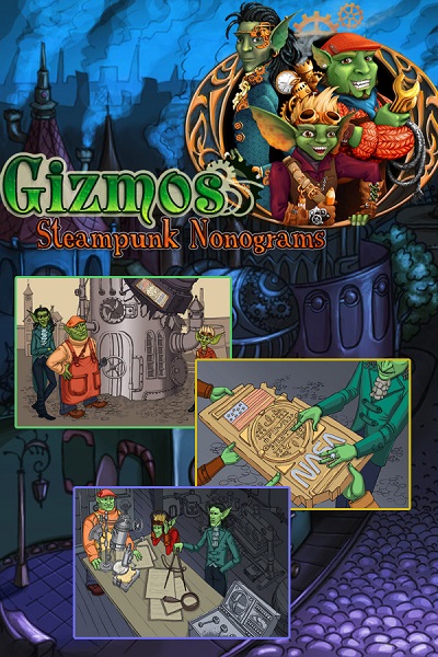 Gizmos Steampunk Nonograms German-MiLa