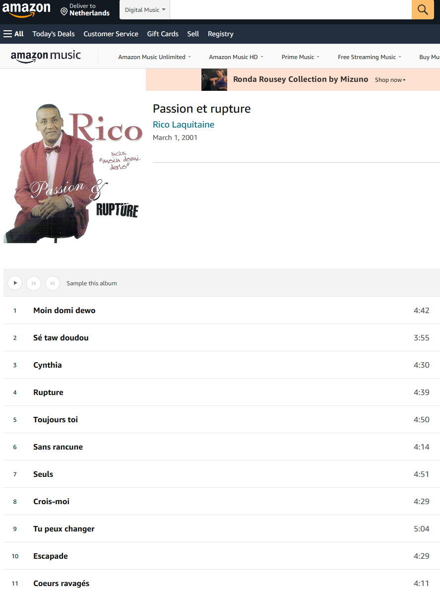 Rico Laquitaine - Passion et rupture.  2fa82twn