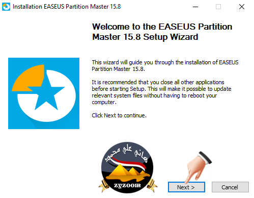 easeus partition master professional 15.8