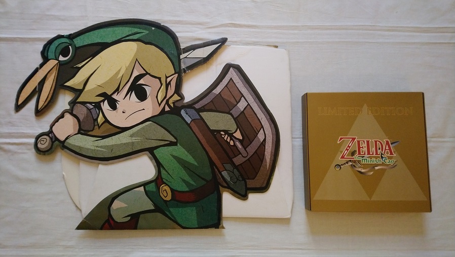 Zelda Limited Edition GBA standee promo display