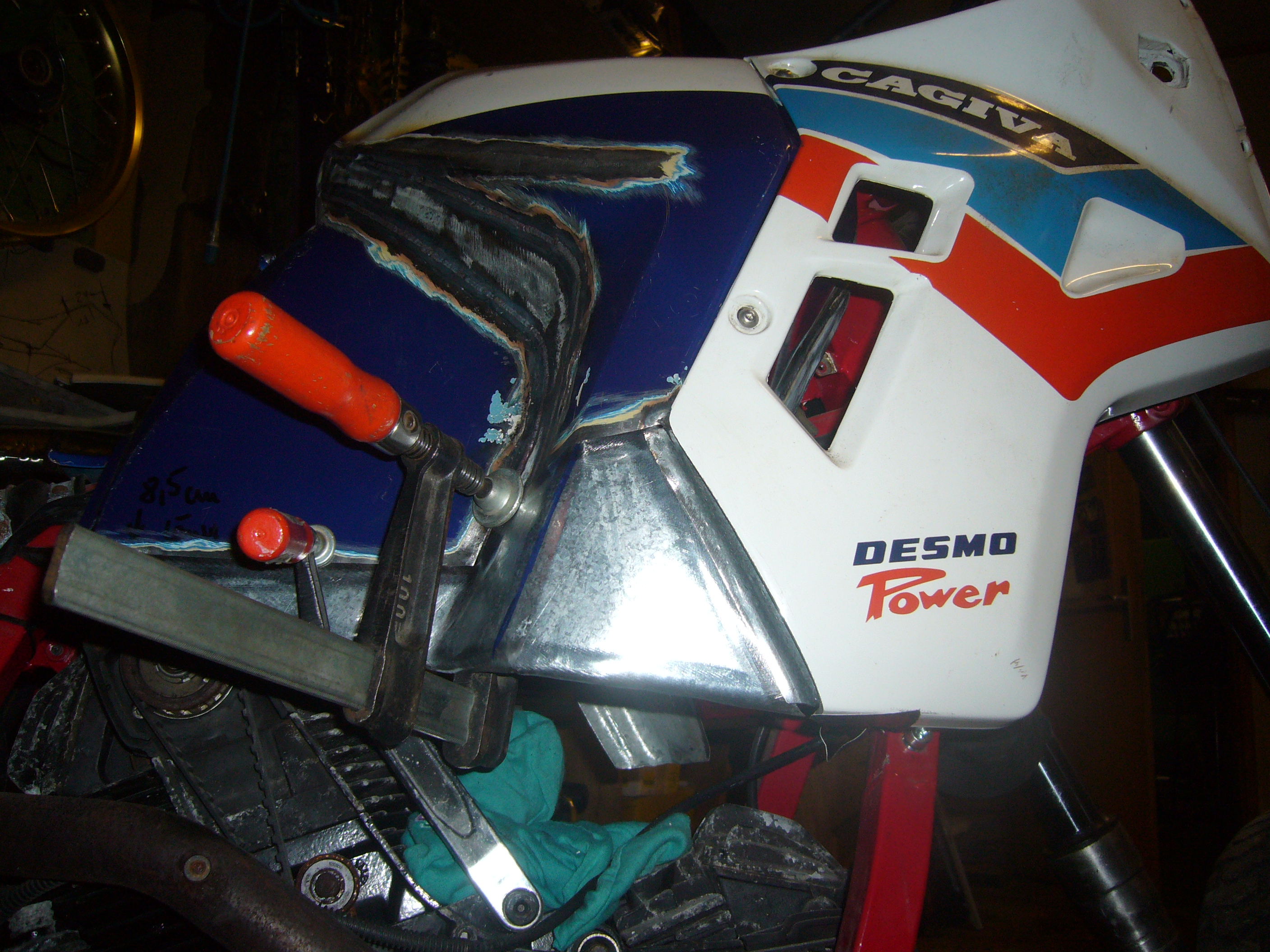 Modifikation Fronttank