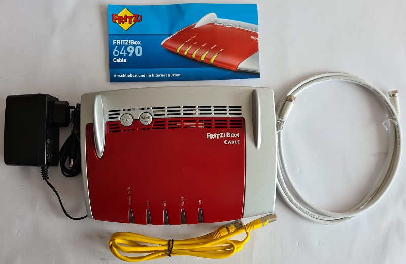 Avm Fritz Box 6490 Cable Nur Artikelnummer 20002778 www.ebay.de
